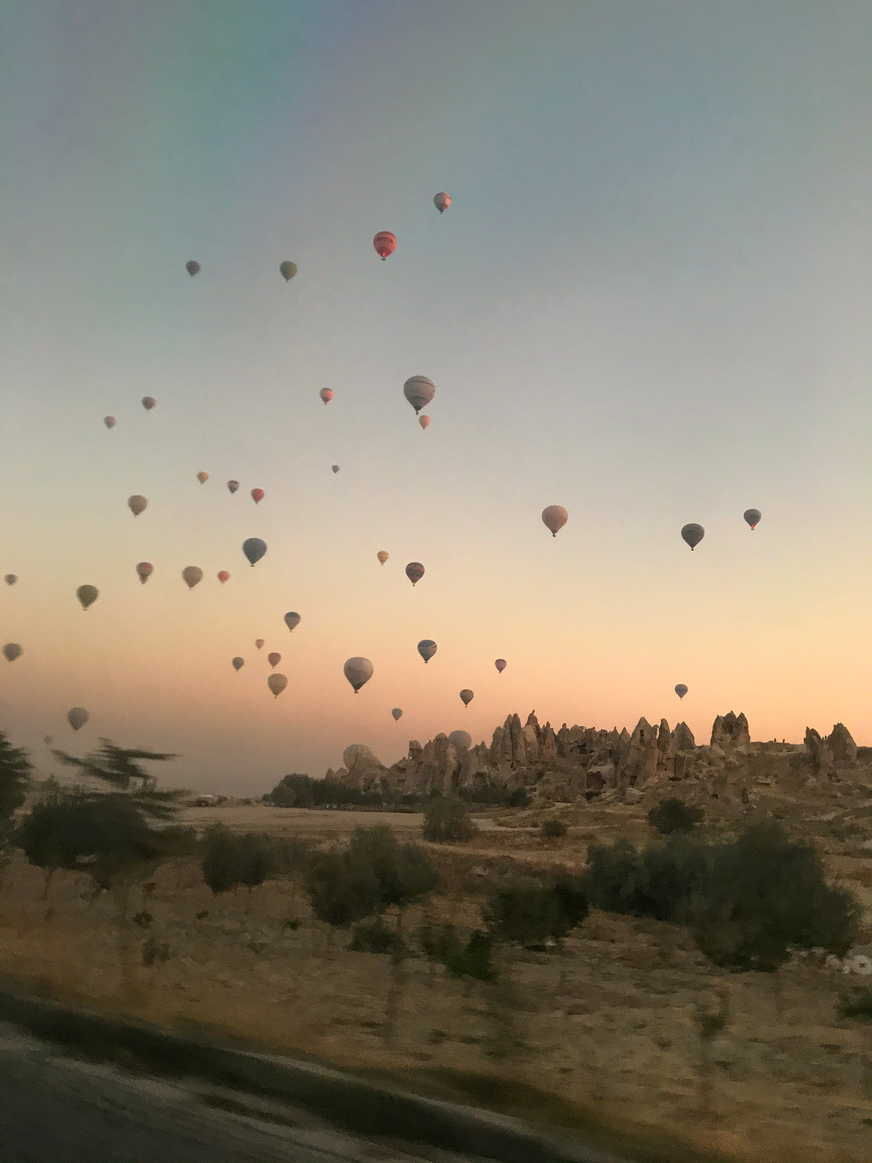 hot air balloons turkey