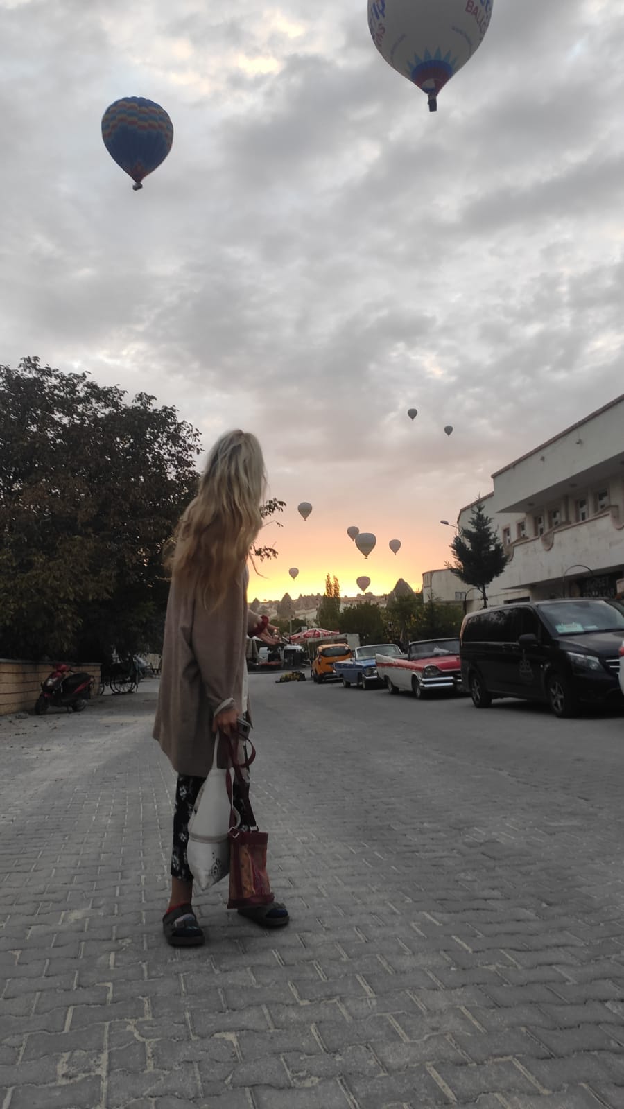 Hot air balloon in Cappadocia