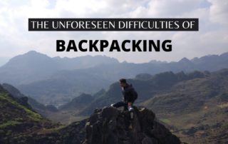 difficulties of backpacking