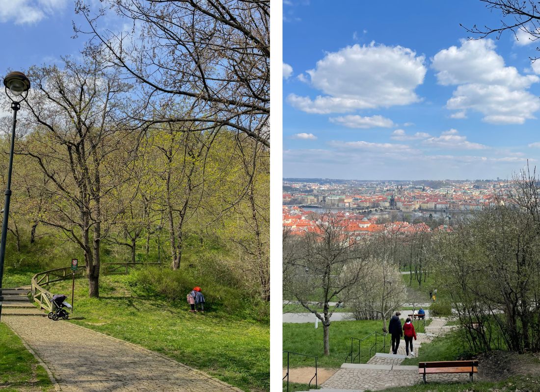 petrin park prague