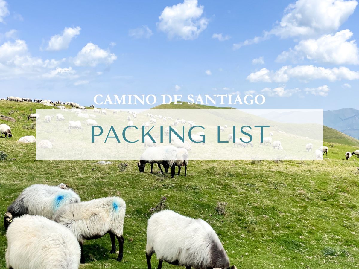 camino de santiago packing list