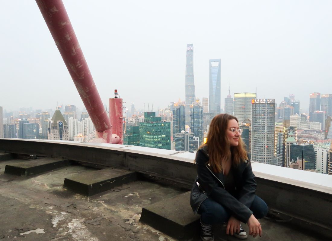 Rooftopping in Shanghai