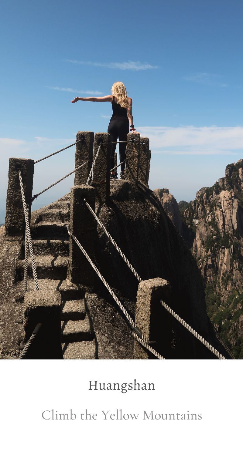 yellow mountains china